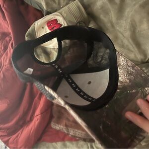 Camo and Black Mesh Trucker Hat